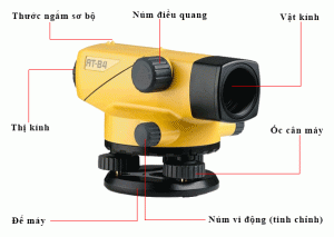 Hướng dẫn sử dụng máy thủy bình tự động